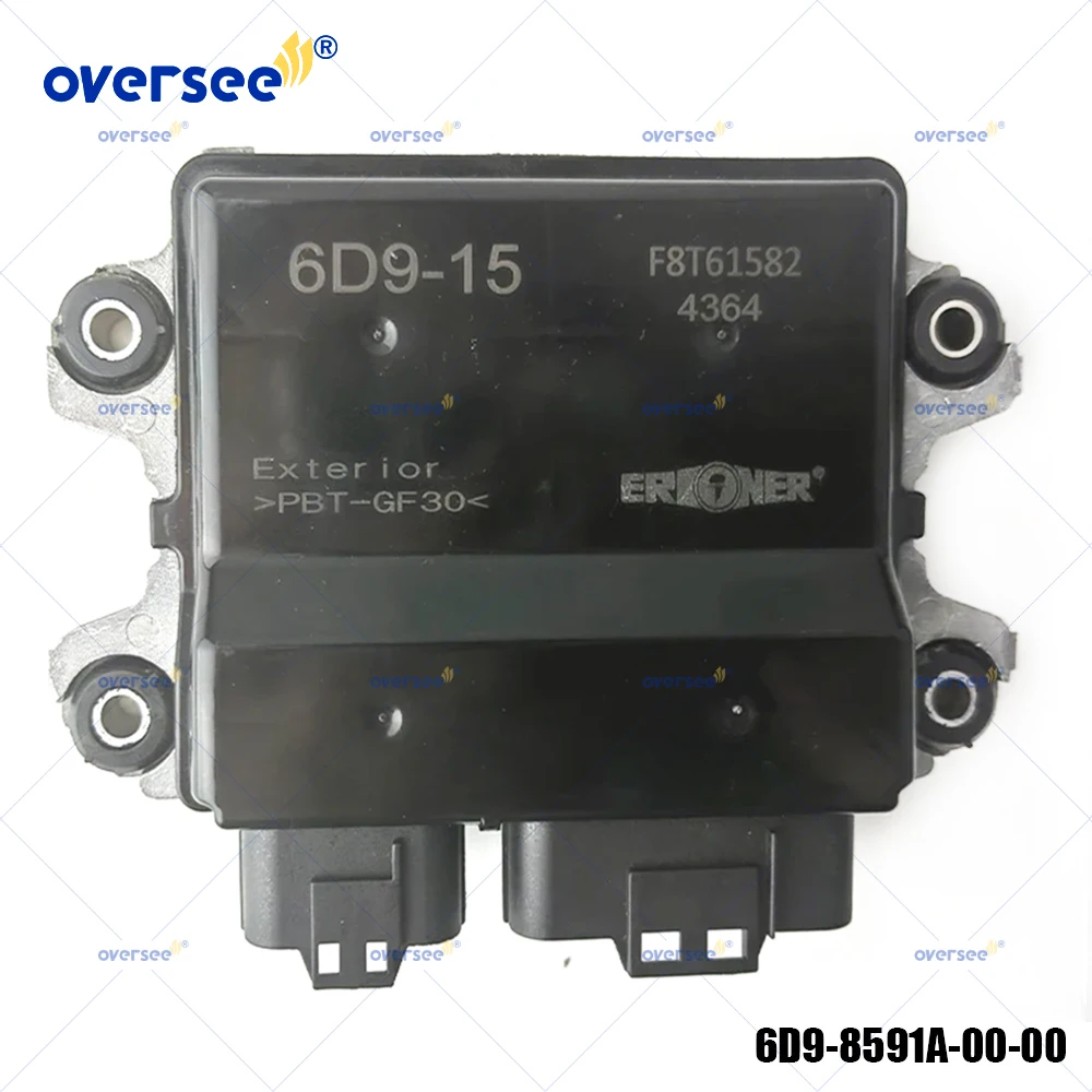 6D9-8591A ECU Engine Control Unit for Yamaha 4 Stroke 100HP Outboard Engine 6D9-8591A-11-00
