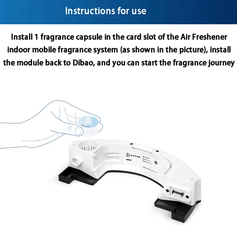 قطع غيار مكنسة كهربائية لـ ECOVACS OZMO ، معطر هواء ، T9 Max ، طاقة ، Aivi ، T10 ، X1 Plus ، كبسولات عطر