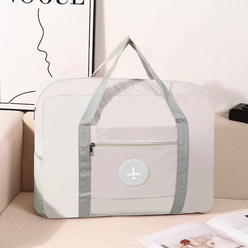 

Large-Capacity Travel Bag Handbag for Travel; Fashionable Foldable Trolley Luggage Bag; Multifunctional Portable Travel Bag for Men and Women, Fitness Bag