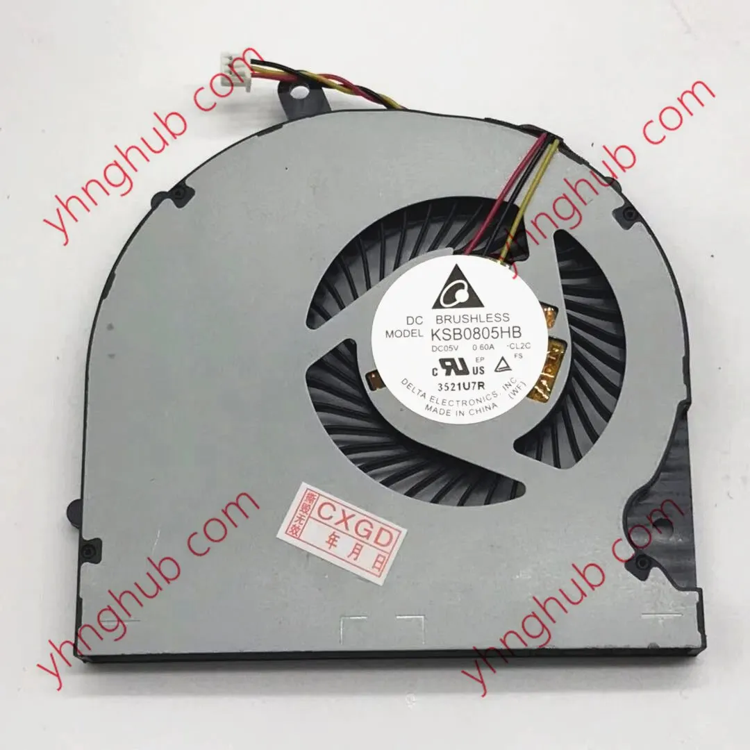 P50-B P50T 55-A5294 KSB0805HB CL1X DFS501105FR0T FC90 DC 5V 0.50A 3สาย Server พัดลมทำความเย็น