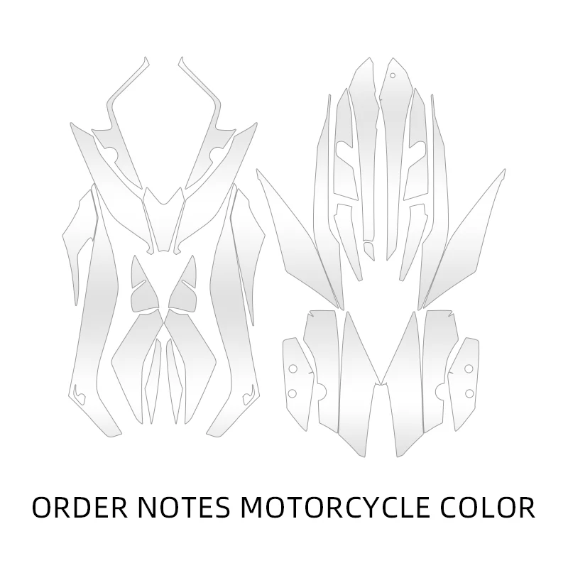 Used For YAMAHA XMAX300 2021 2022Years Bike Accessories TransparentScratch Proof Film Of Motorcycle FullPaint Protection Film