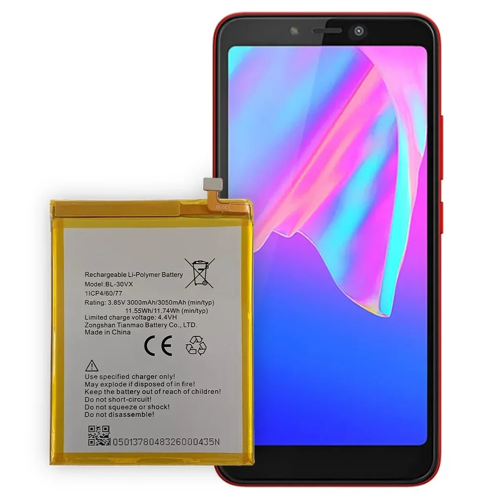 

BL-30VX High Quality Replacement Battery For Infinix X5514 Smart2 3 Pro X5515 X5516 X5516B New Built-in Battery