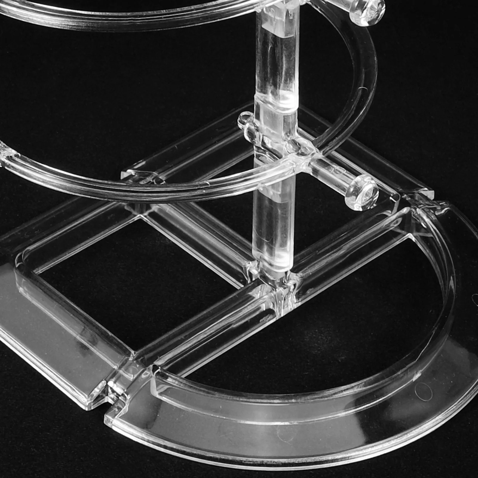 

4-Layer Sunglasses Storage Rack Transparent Eyeglass Holder Display Stand for Glasses Organizing Store Sunglasses Holder