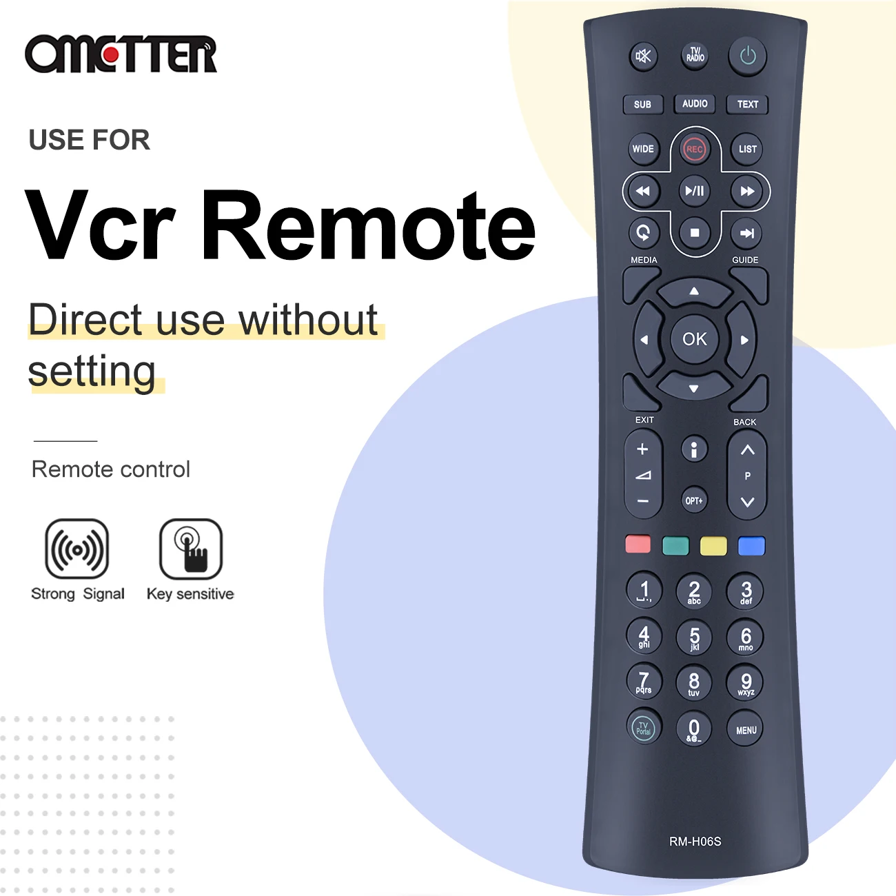 

New For Humax RM-H06S PVR Remote For HDR-1800T Freeview+ HD Recorder