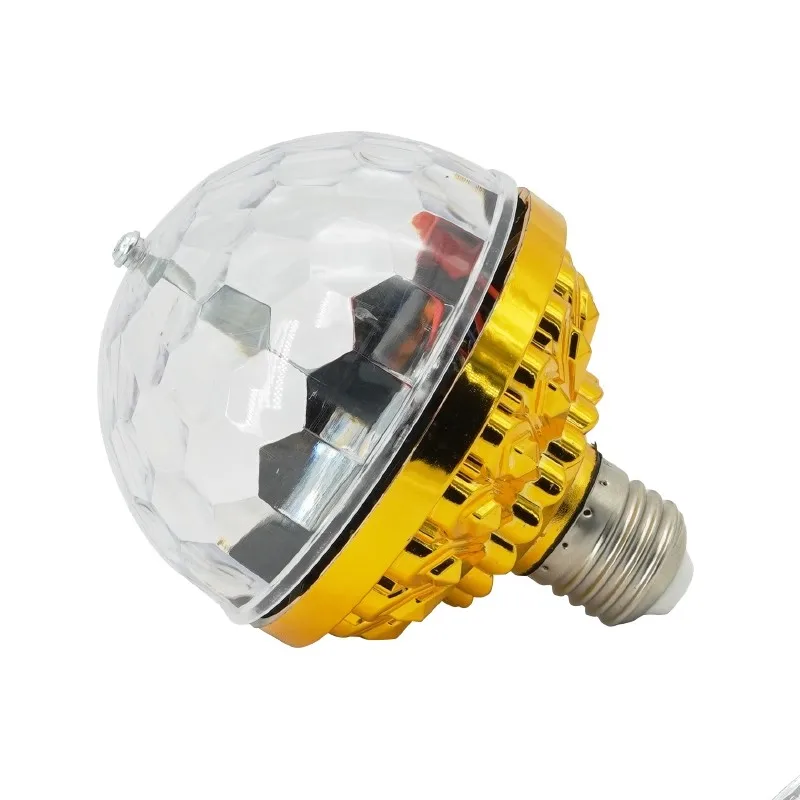 KTV أضواء دوارة أضواء المسرح أضواء محيطة الأسرة الرقص الرقص المنزلية احتفالية الملونة كريستال ماجيك الكرة مصابيح كهربائية