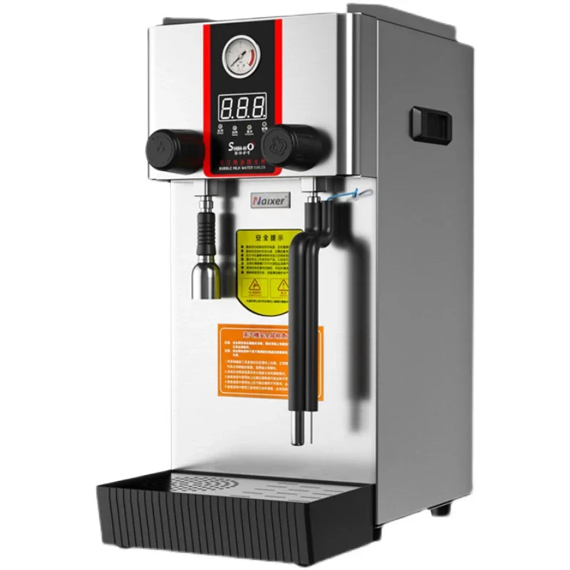 2000W ที่ตีฟองนมเครื่องเชิงพาณิชย์อัตโนมัตินมชา Shop เครื่องมัลติฟังก์ชั่นต้ม Garland ที่ตีฟองนม