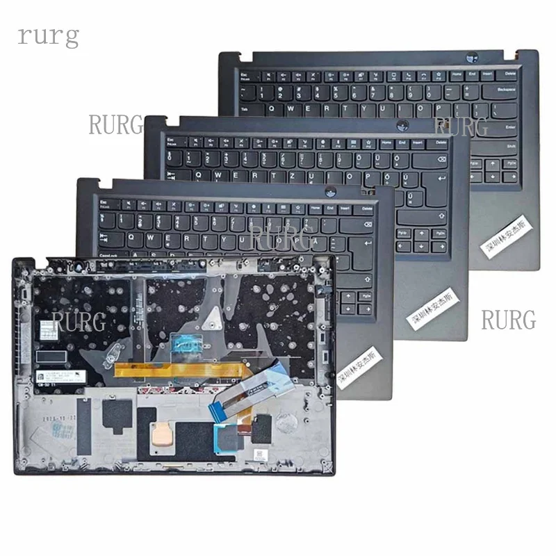 R+ is suitable for Lenovo Thinkpad T490S T495S T14S T14S GEN1 portable computer palm rest shell keyboard US layout
