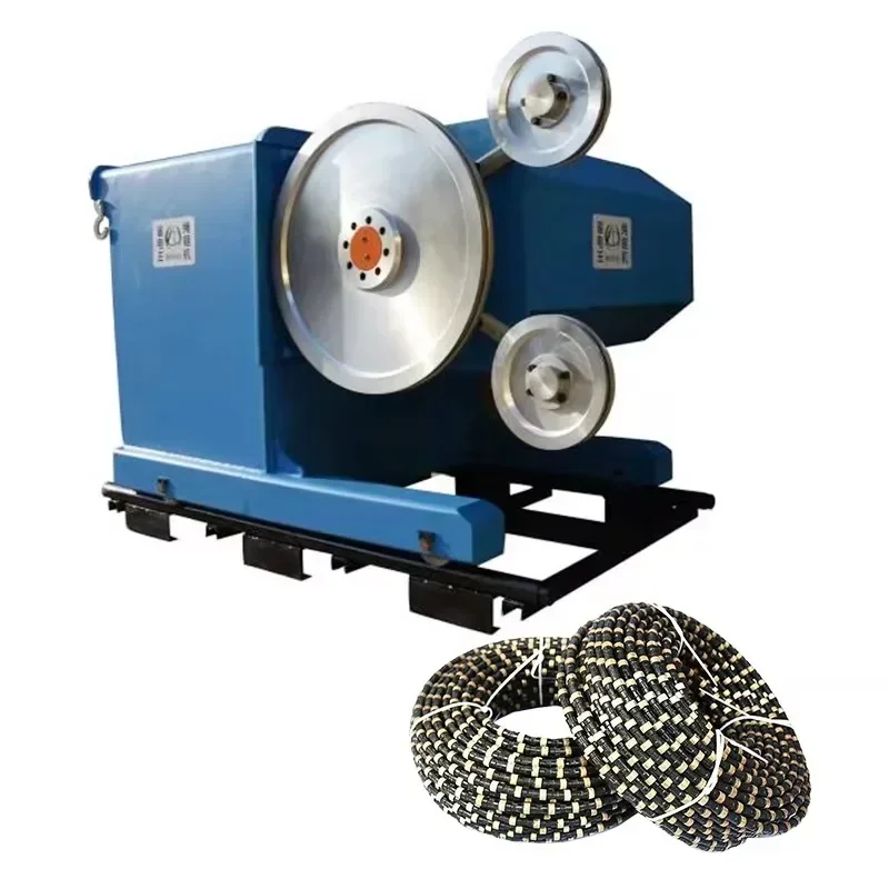 Hydraulic Diamond Wire Saw Machine Mine Stone Mini  Quarry  Block Cutting    Hot Sale Mexico