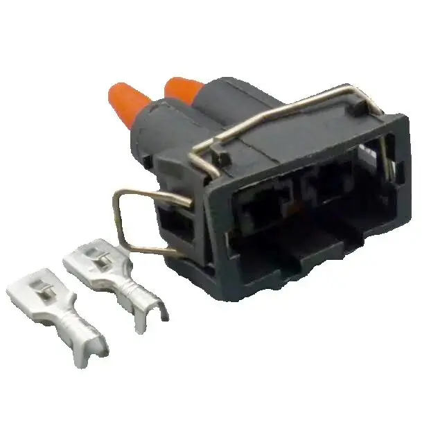 worldgolden 5/30 /100 sets  6.3mm 2pin female car horn plug connector  for VW 357 951 772