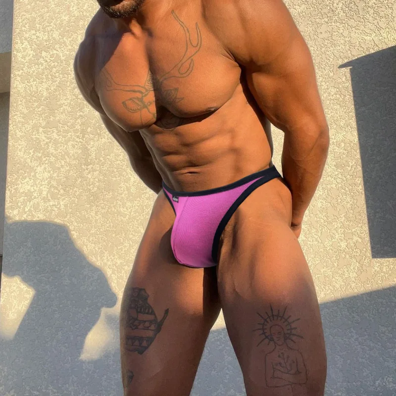 2024 Summer Swimwear Men Push Up Swim Bikini Brief Hot Sexy Padded Swimming Trunks Swimsuit Beach Shorts Desmiit Gay Underwear
