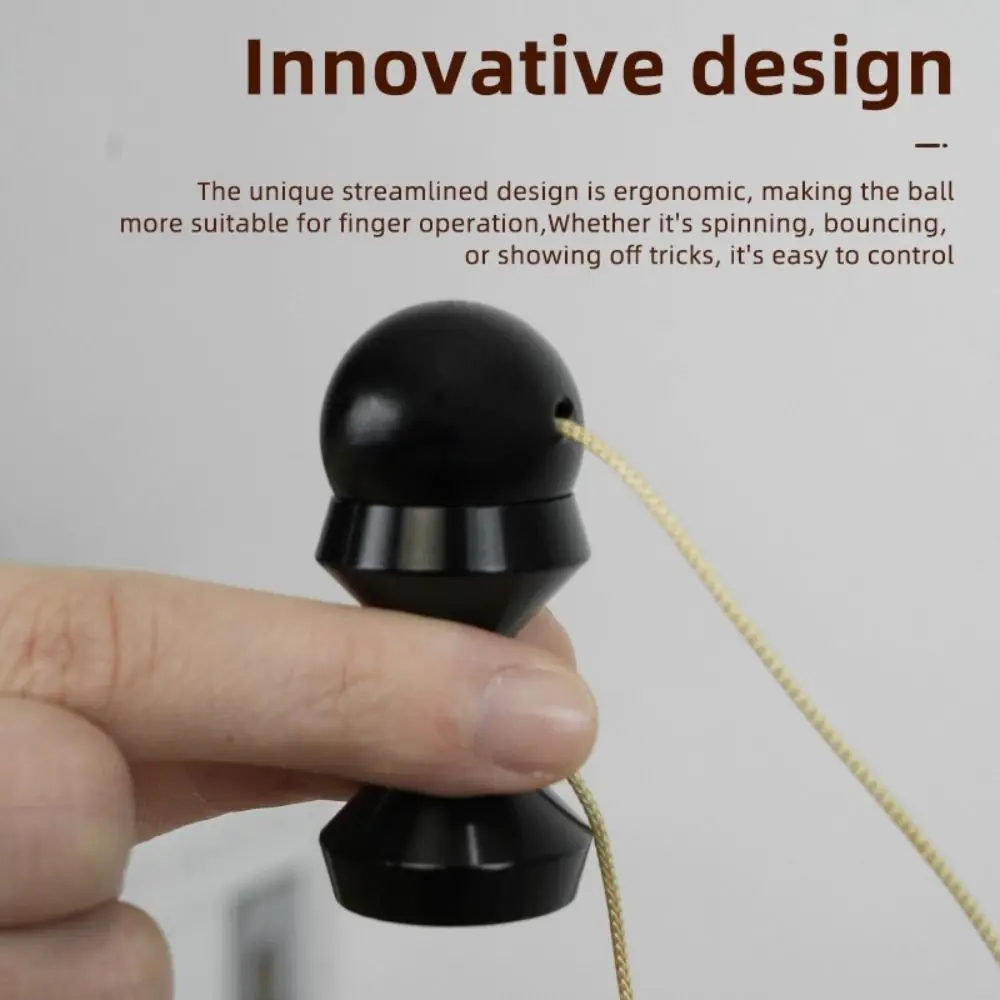 Aluminium Zware Fidget Bal Zintuiglijke Vaardigheid Metalen Vingertop Bal Draagbare Interessante Spinner Vingertop Hand-Oog Coördinatie