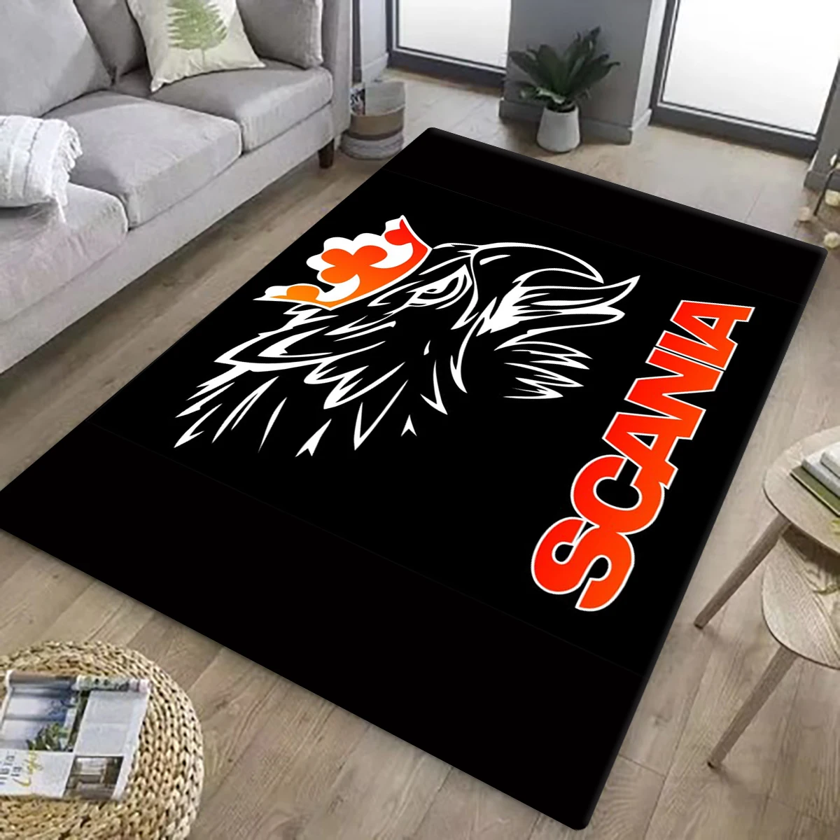 S-Scanias Top Truck printed Carpet Non-slip Multi Function carpet Living Room Rugs Entrance Floor mat Home Kitchen Hallway Decor