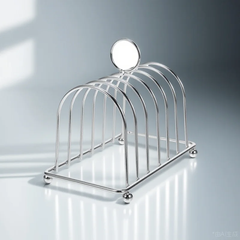 

Toast Holder Rack Slice Kitchen Bread Cooling Stainless Steel Metal Toaster Stand