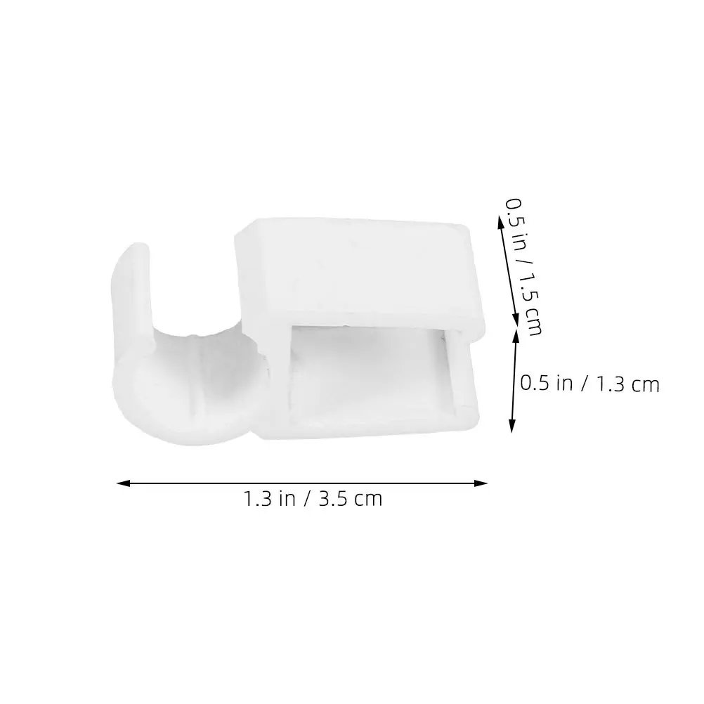 30 قطعة من مشبك القلم البلاستيكي متعدد الاستخدامات لعلامات السبورة البيضاء، مادة ثابتة، حامل قلم رصاص سهل المرفق لمكتب الفصول الدراسية #3