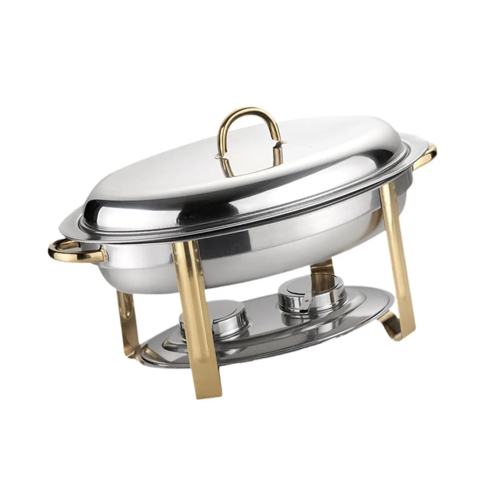 Chafing Buffet Dishes Set Stainless Steel Food Warming Easy to Clean Catering Warmer Pan for Kitchen Dining Wedding Hotel Party