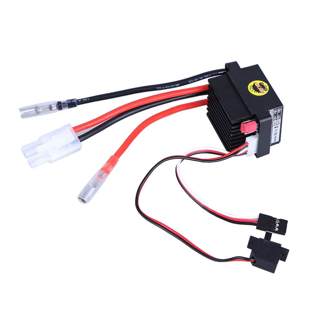 Waterdichte 320A geborstelde motor ESC met rem voor RC auto/vrachtwagen/boot