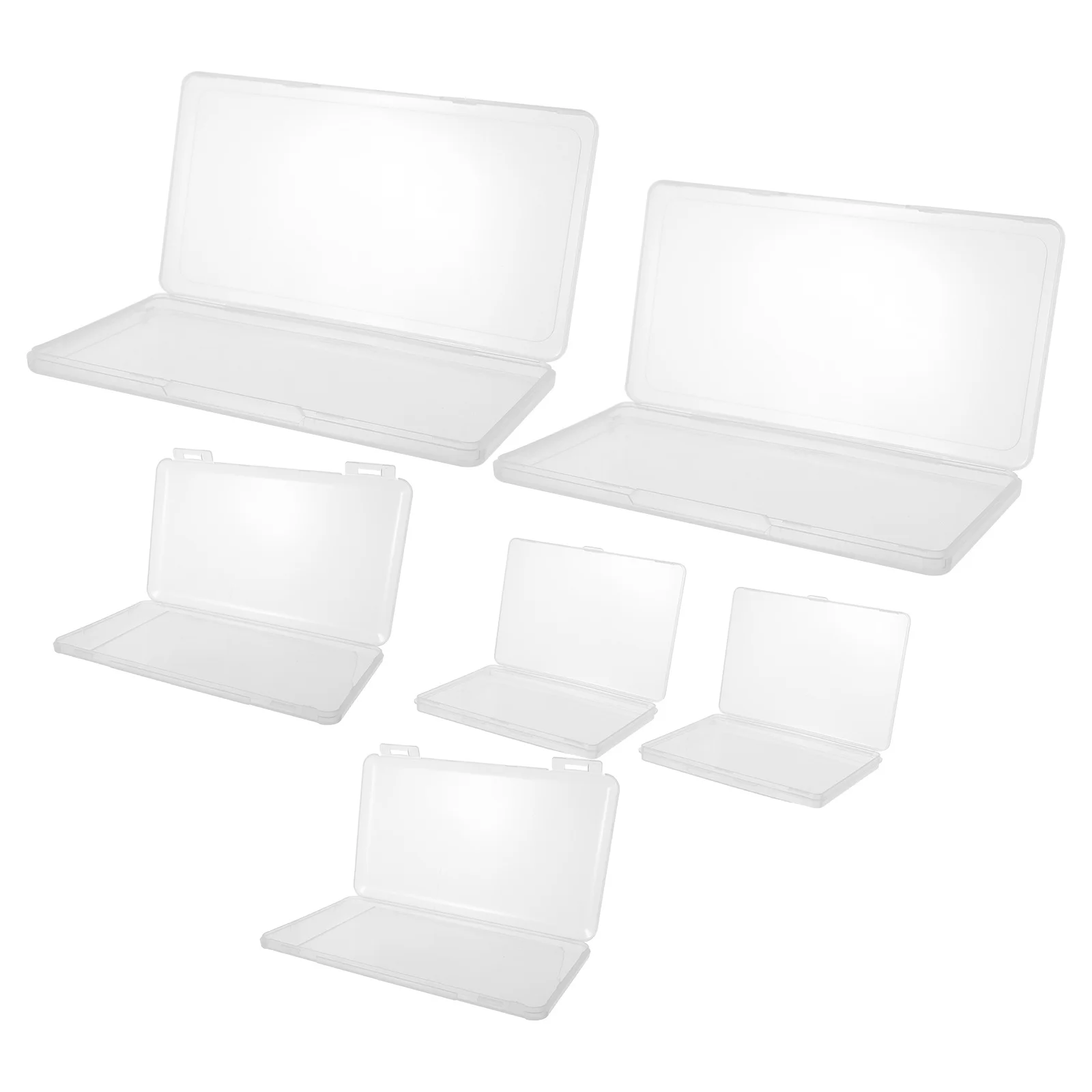 

Large Capacity Transparent Paint Storage Box Organizer Stackable Container for Art Supplies and Painting Materials