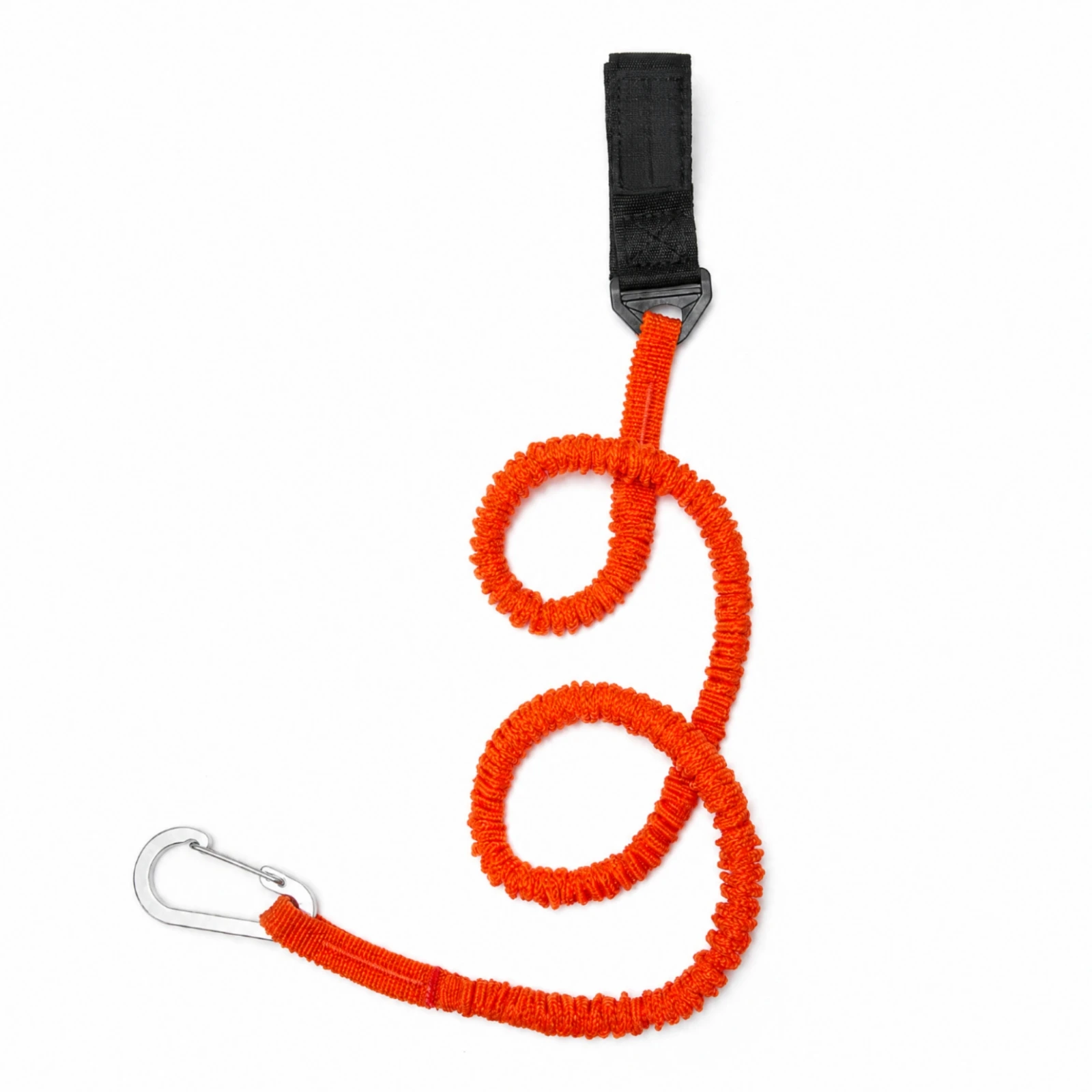 Coiled Paddle Safety Leash Stretchable Kayak Paddle Leash Coil Lanyard Compact Stretchy for Kayaking, Canoeing