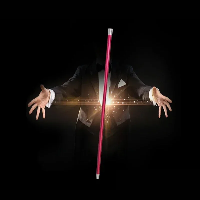 Dancing Cane Stick Aluminum Alloy Stage Magic Tricks Magia Magie Magicians Prop Accessory Magic Wand Illusion Gimmick Tutorial