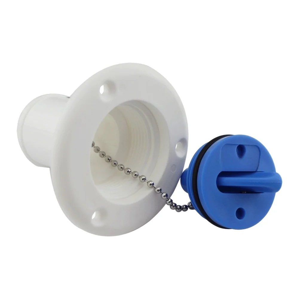 Marine Grade Deck Filler Socket ABS Based Construction Resists Degradation from Moisture and Temperature Fluctuations