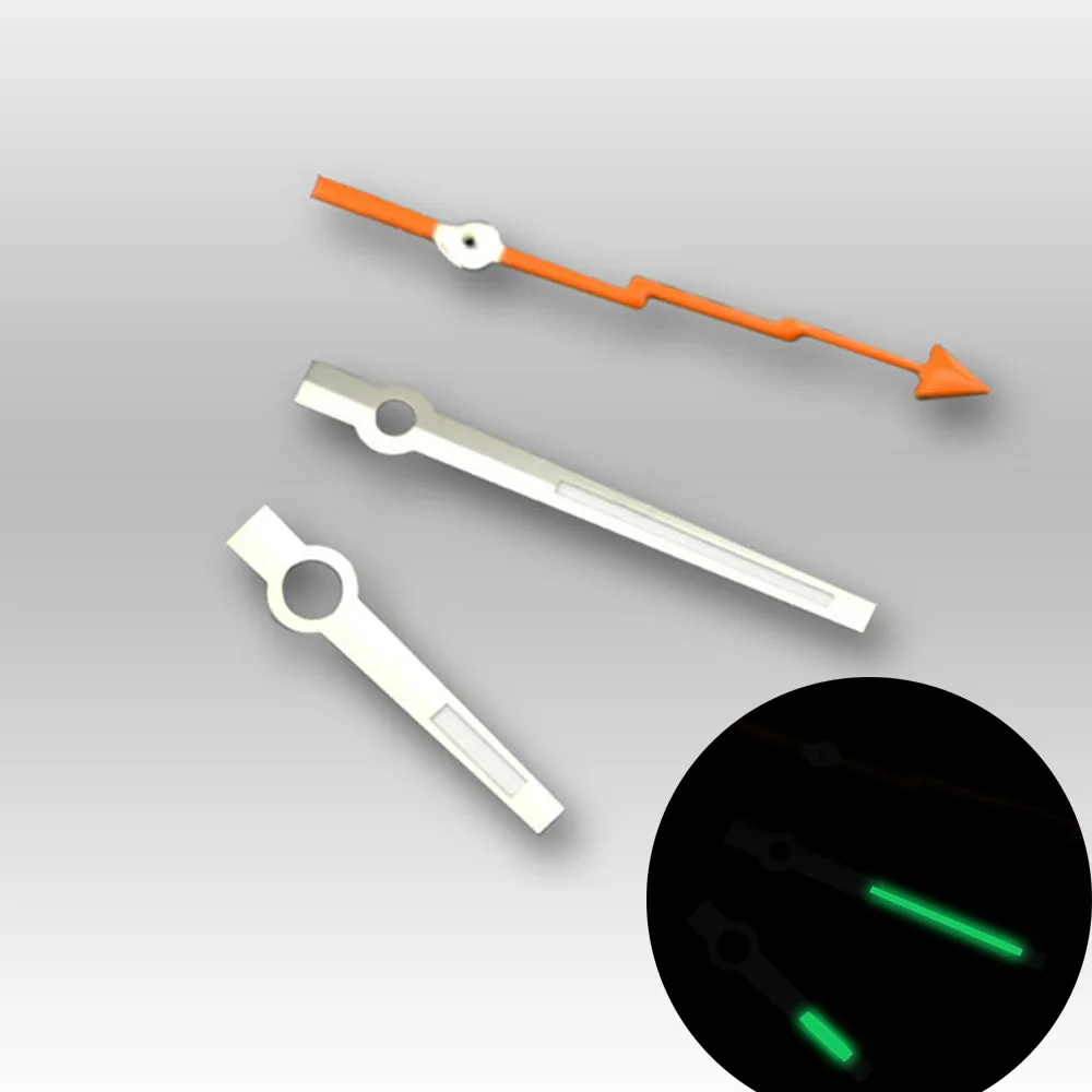 

Watch Hands Green Luminous Hands for Miyota 8215 821A Watch Pointer for Mingzhu 2813 3804 Movement 3Pins Needles Accessories
