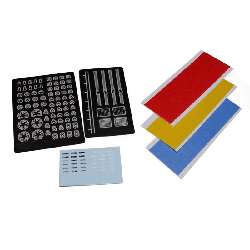 

1 комплект в сборе, гравированный лист, ремень безопасности, окрашиваемый имитационный стул, комплект DIY, декоративные обновления, аксессуары для масштаба 1/64, радиоуправляемый автомобиль Mo