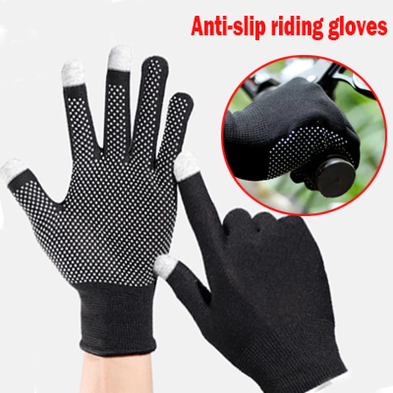 

Outdoor Riding Anti-slip Touchscreen Gloves Men Women Glove Lightweight Thin Breathable Anti-uv Windproof Glove Mittens Driving