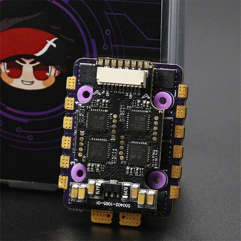 Limited Clearance FLYCOLOR X-Cross Mini 4in1 45A BLHELI_32 ESC 20X20mm