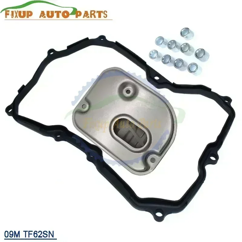 09M TF62SN Filtro de aceite de transmisión automática Junta de cárter de aceite de embrague 09M 321370 A para VW Audi Q3/ Quattro Tiguan CC Passat 09M 325429