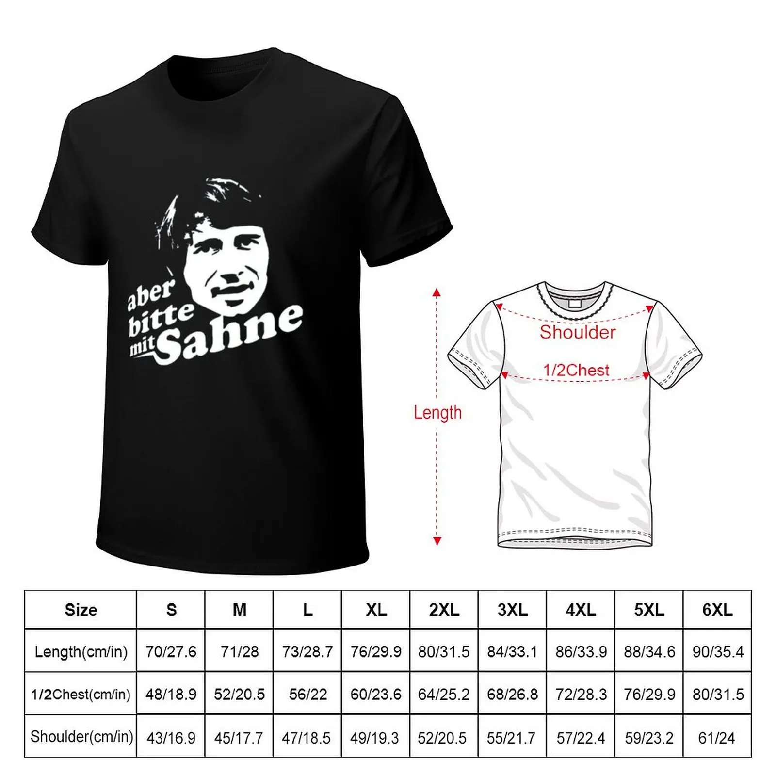 udo jürgens rip udo jürgens - rest in peace udo jürgens- Aber Bitte Mit Sahne T-Shirt Non-Shrink Basic Cotton T-Shirt