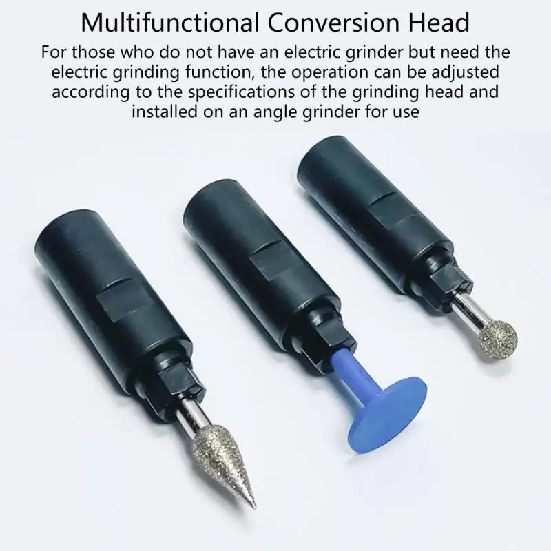 Metal Angled Grinder Adapter To Straight Grinder 3Mm 6Mm Chuck For Angled Grinder 100 Type Woodworking Accessories D2RD