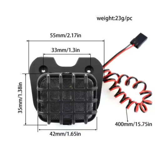 Frontleuchten LED-Lampe Scheinwerfer für LOSI 1/4 Promoto-MX Motorrad Upgrade Teile Zubehör r361