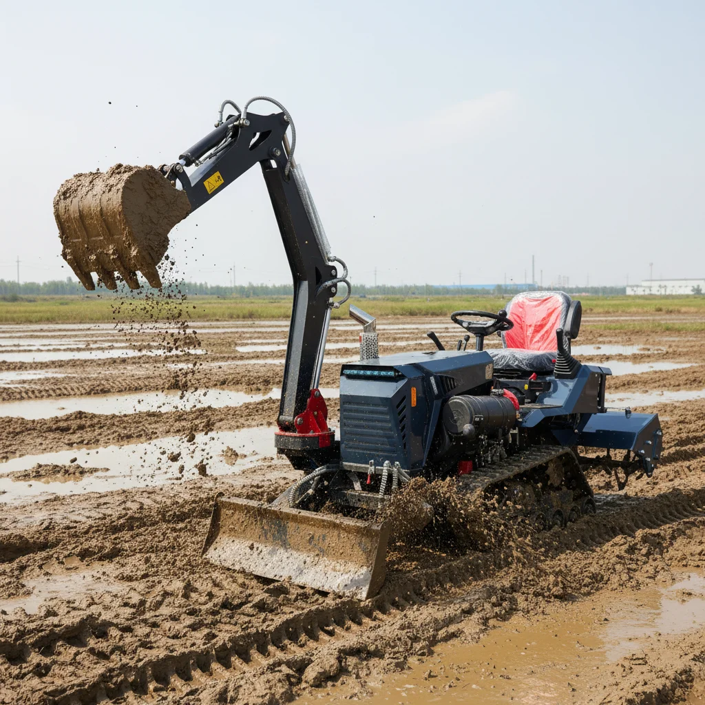 Customize 2026 Hot Sale Mini Crawler Tractor China Factory Direct Cheap Price For Sale