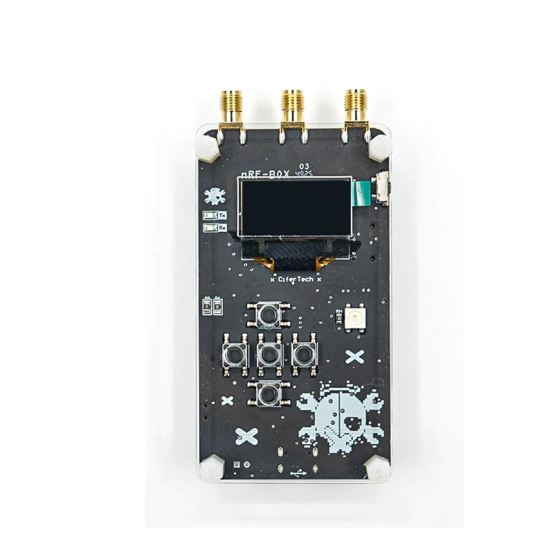 

Многофункциональный беспроводной набор инструментов nRFBOX — сканер BLE и 2.4 ГГц, глушилка, имитатор