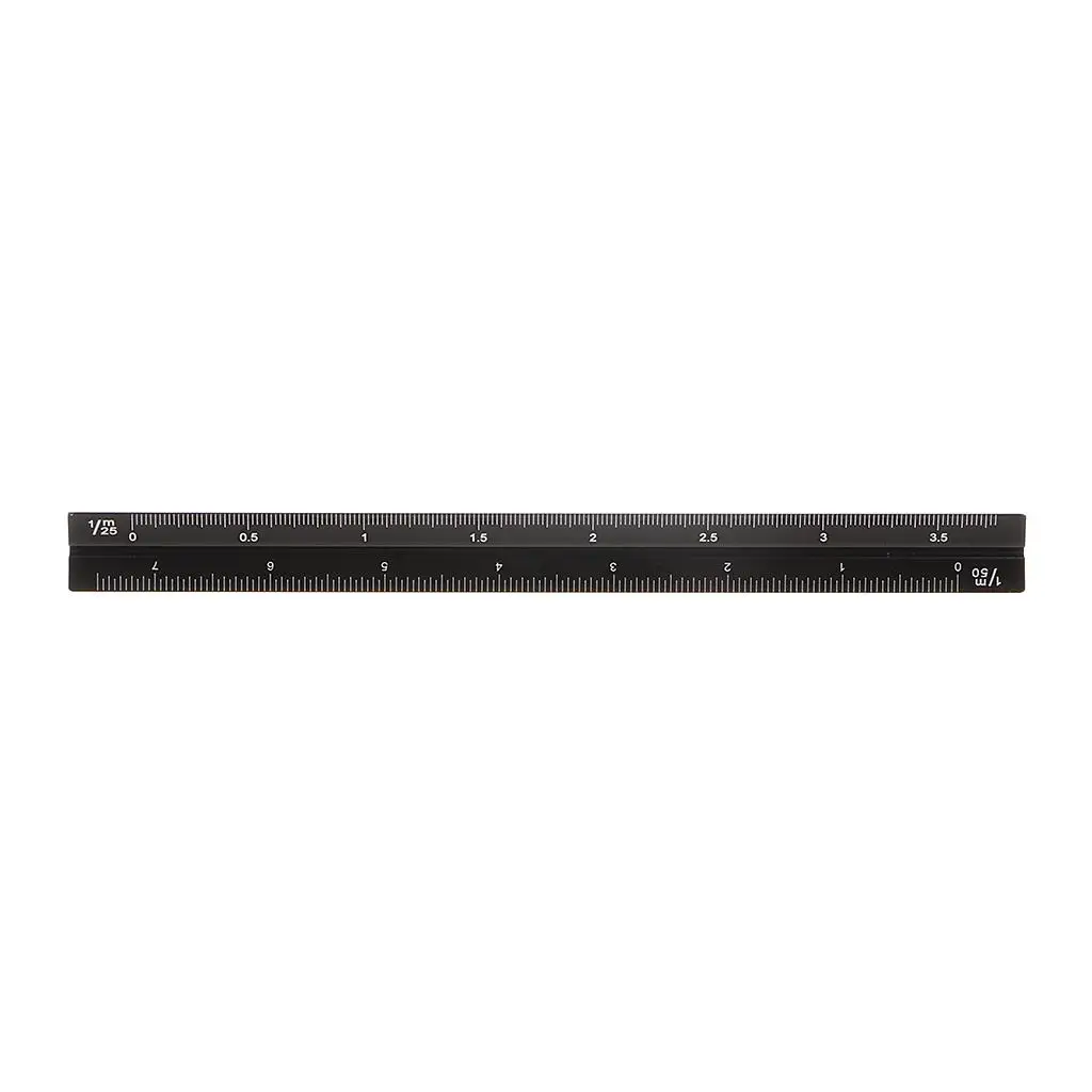 Triangular Engineer Scale Ruler - Professional 15cm/30cm METRIC Scale Tools