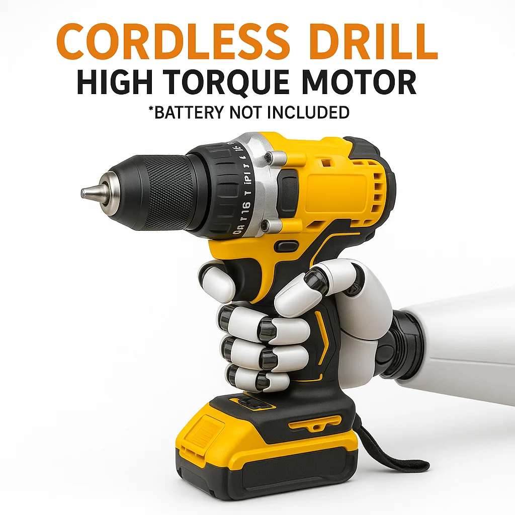 

NEWLithium Battery 20V RechargeableBrushless Compact ElectricScrewdriver replaceable Hand Drill Impact Drill DCD805 for DCB206