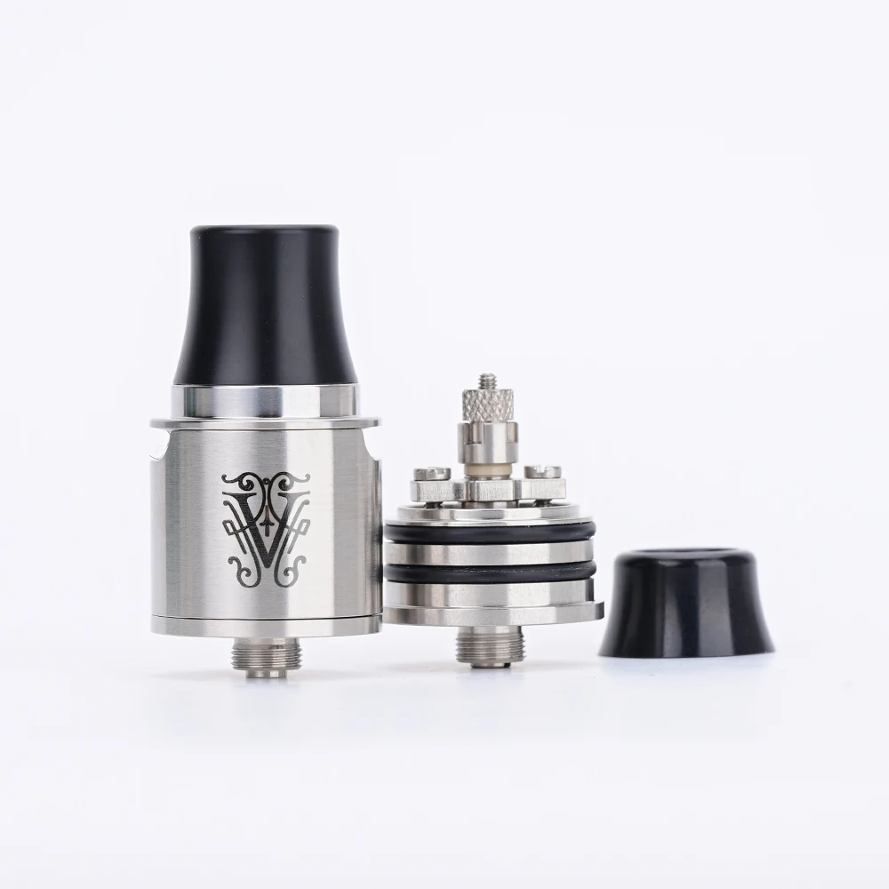 Wolfcoolvape Mazarin Rda 24Mm Tank Vape Rda Tank Rebuildable Druipende Verstuiver Met Bf Pin Verstuiver Rda Vape Tank