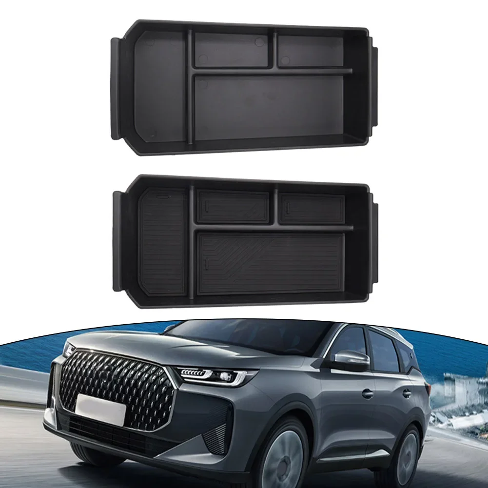 Car Center Console Organizer For Chery 7Plus For EBRO S700 For Tiggo 7 PRO MAX 2025+ Car Interior Decor Accessories Storage Box
