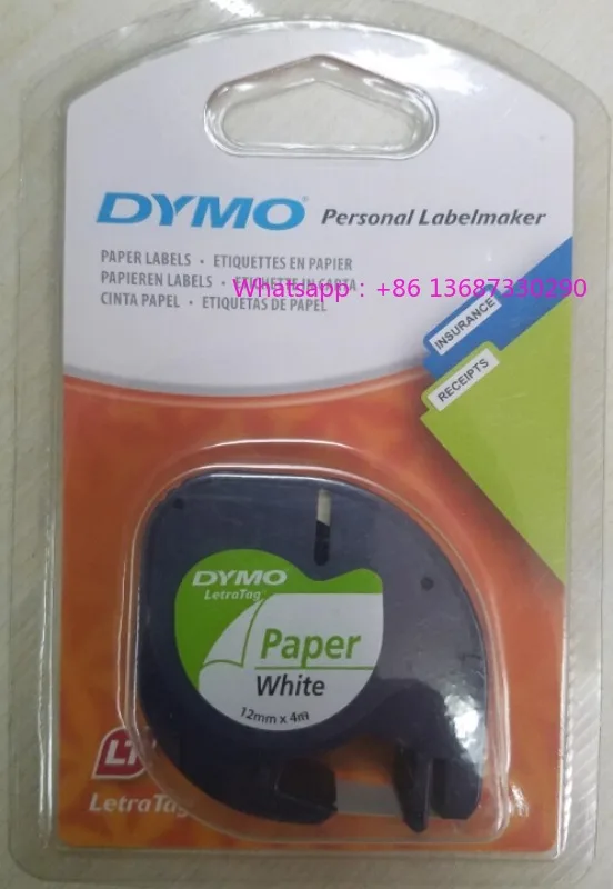 

DYMOembaliTAG 91201 Легко наклеиваемая лента для этикеток, подходящая для 200B LT100H