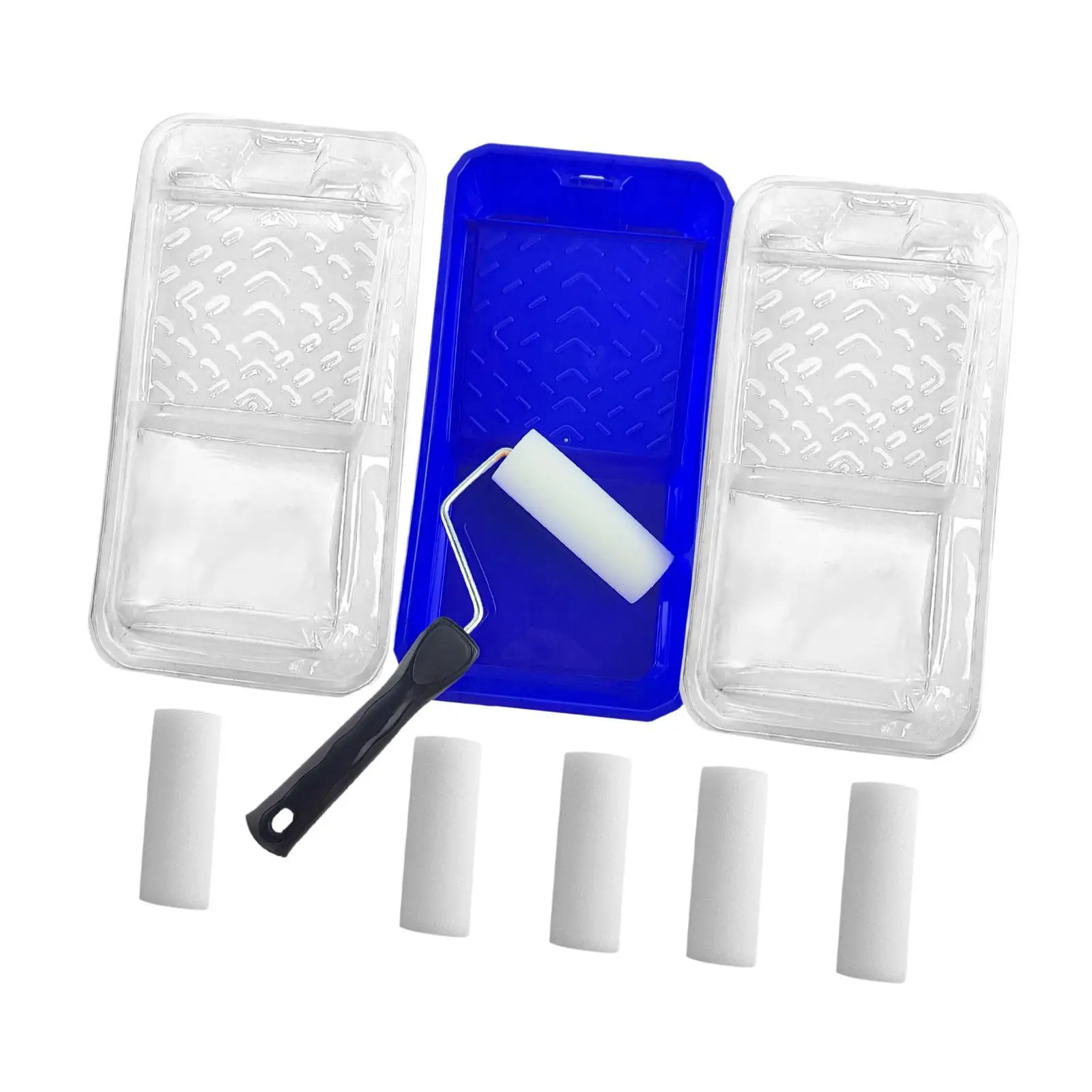 Paint Roller Kit with Tray Wear Resistant Premium Professional Multipurpose