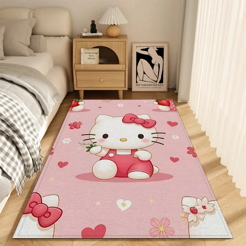 Decoration Rug Mat Bedroom Carpet Room Carpet H-hello Kitty Bath Mats Doormat Entrance Door Rugs Home Carpets Choice Foot Floor