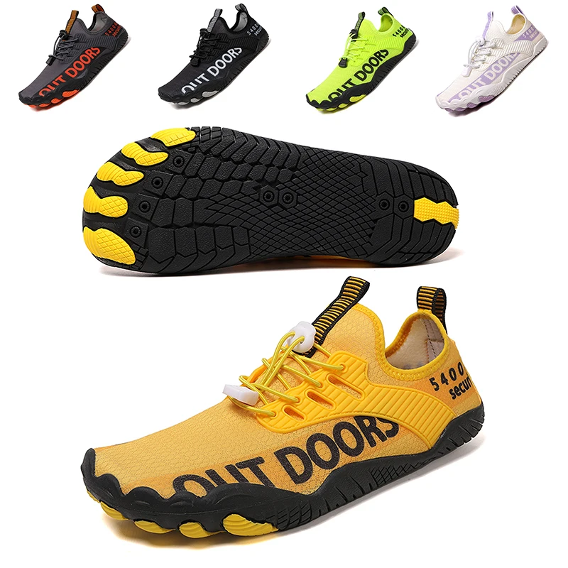

Men Women Aqua Shoes Wide Barefoot Beach Sports Water Shoes Quick Dry Swimming Upstream Sneakers Couple Fitness Sports Shoes