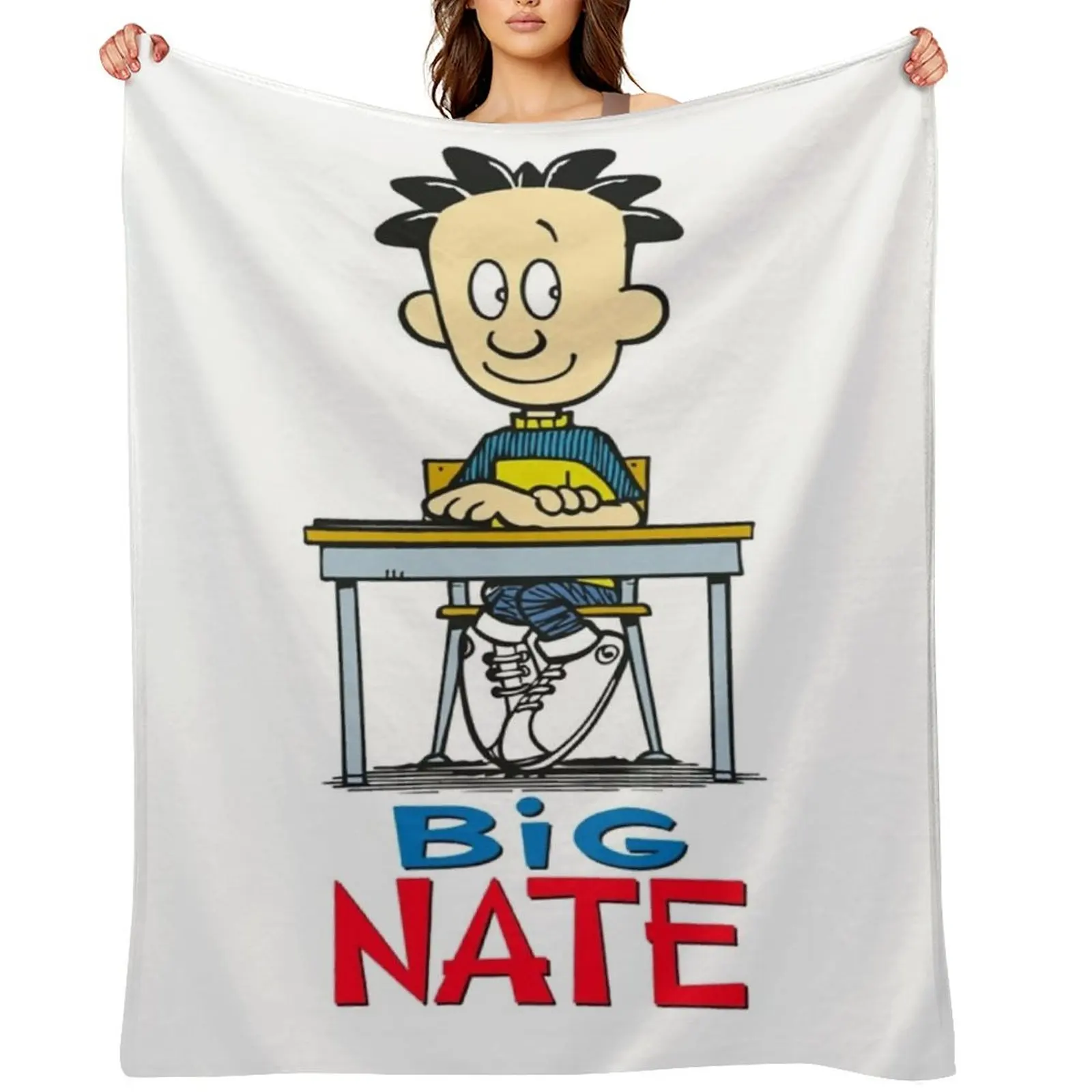 

Big nate class Throw Blanket Soft Beds Soft Plaid valentine gift ideas Blankets Sofas Of Decoration Blankets