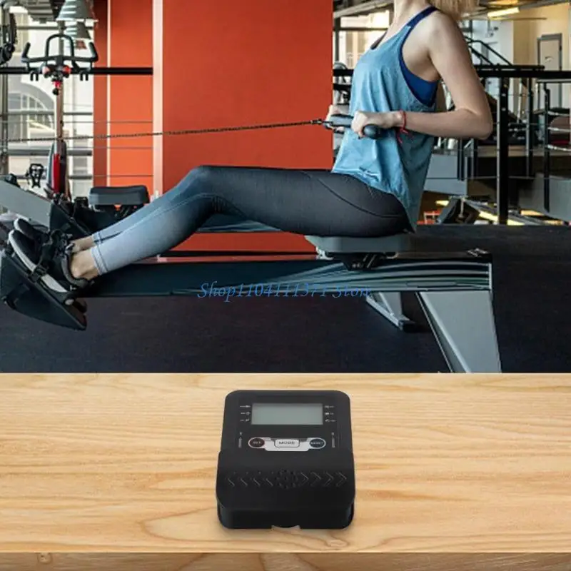 P9FC Rowing Machine Counter Replacement Monitor Rowing Machine Counter Counting Device Gym Home Fitness Counter Speedometer
