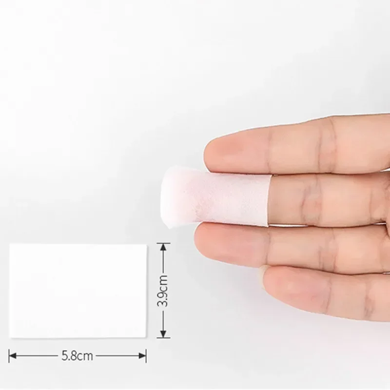 400/600Pcs 네일 UV 젤 폴리시 리무버 패드 보풀이 없는 손톱 냅킨 네일 와이프 네일 아트 팁 100% 코튼 냅킨