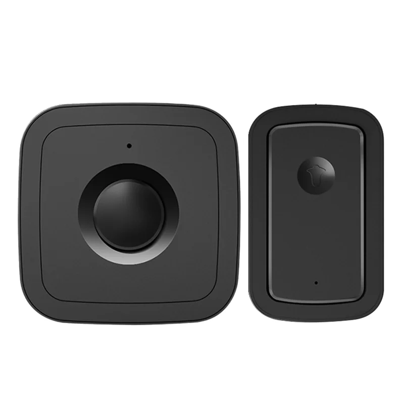 ABDE-Pager زر الاتصال اللاسلكي بيجر أجراس الأبواب اللاسلكية 5 تروس 300 متر لكبار السن/المريض/المعاقين/المرأة الحامل