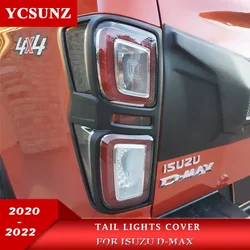 ABS Tail Light Cover Trim For Isuzu Dmax D-max V-cross 2020 2021 2022 2023 Double Cabin Car Accessories