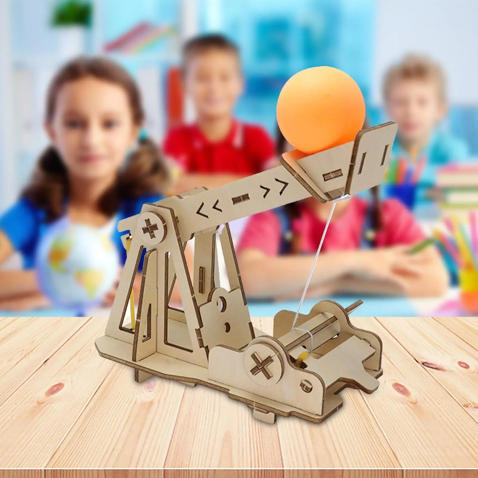 Stem Project Simple Catapults Brain Teaser Puzzles Handmade Wood for Students