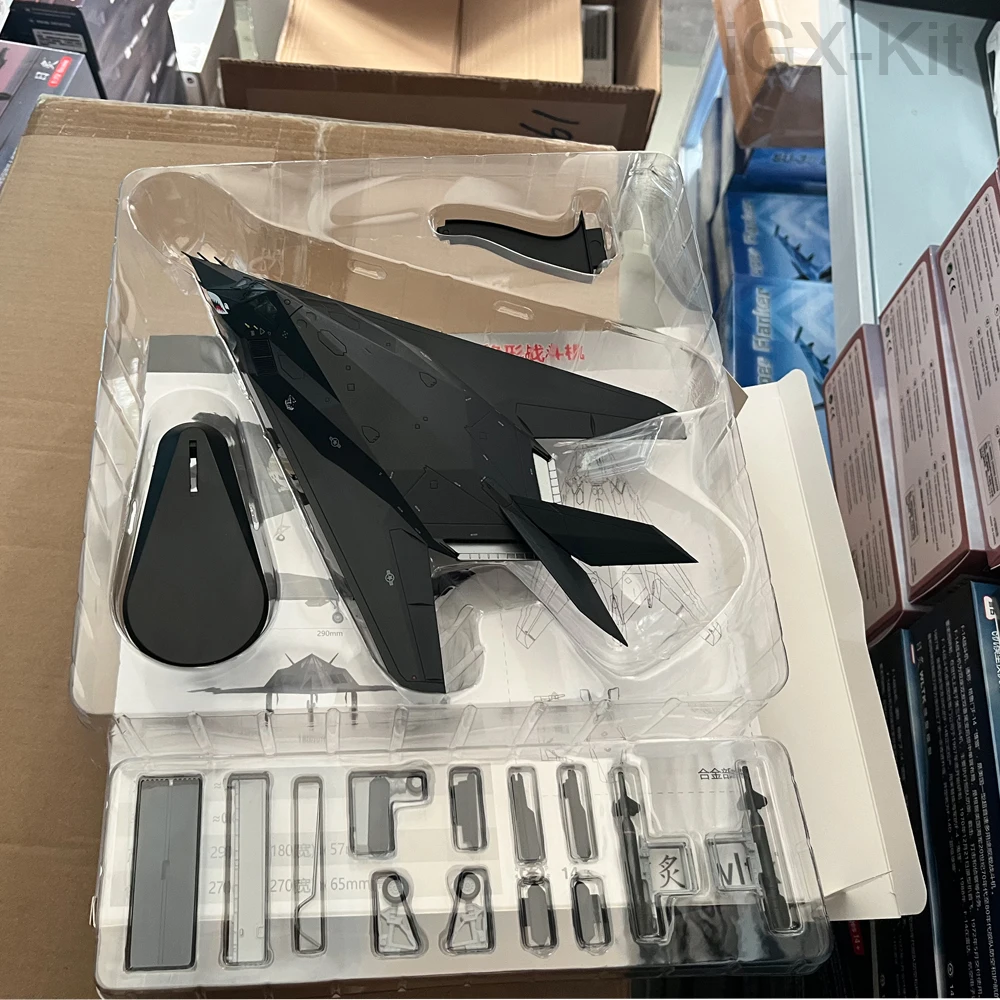 

Масштаб 1/72 F-117 F117 «Атака» Nighthawk, металлическая военная модель самолета, модель игрушки, детская коллекция, подарок