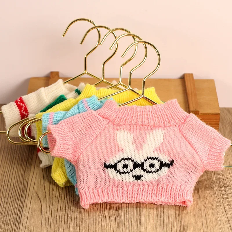 Dolls Accessories 20cm Cotton Doll Clothes Sweater Bear Pattern Style Hoodie Kawaii Exquisite Brithday Present for Best Friend